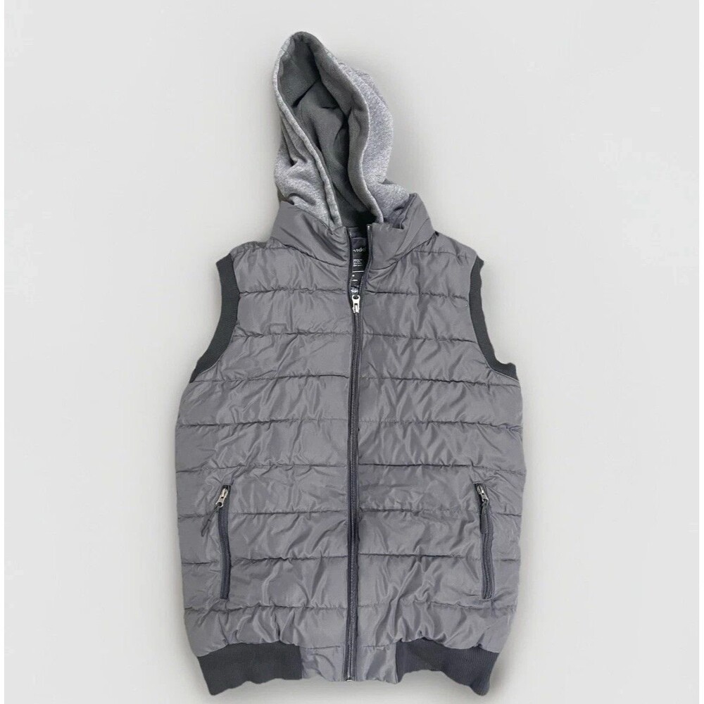 Wantdo Winter Coat Vest Fleece Padded puffer hoody Men's Small Teens Sz 14-16